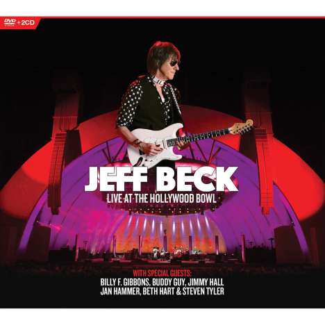 Jeff Beck: Live At The Hollywood Bowl (CD-Format), 2 CDs und 1 DVD