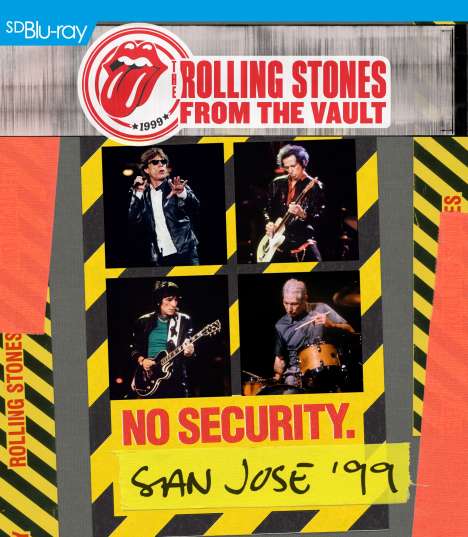 The Rolling Stones: From The Vault: No Security. San Jose '99, Blu-ray Disc
