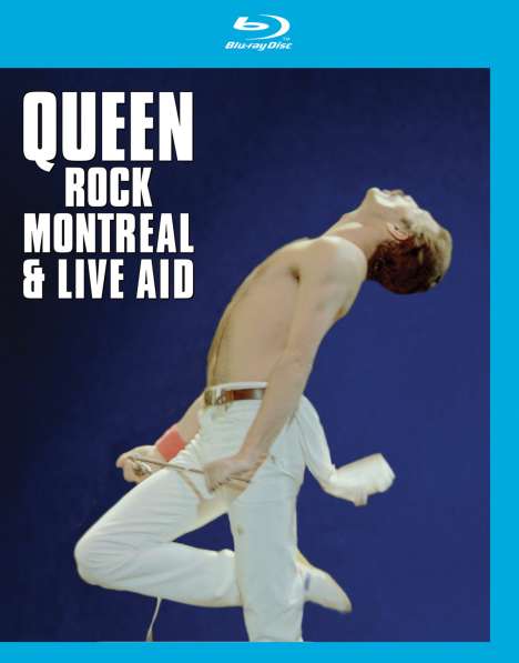 Queen: Rock Montreal &amp; Live Aid, Blu-ray Disc