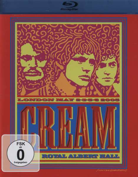 Cream: Royal Albert Hall: London, May 2005, Blu-ray Disc