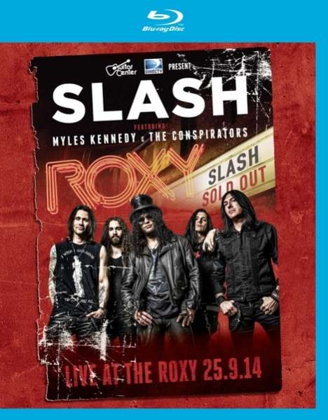 Slash: Live At The Roxy 25.9.14, Blu-ray Disc