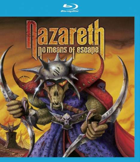Nazareth: No Means Of Escape, Blu-ray Disc
