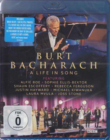 Burt Bacharach: A Life In Song - Live, Blu-ray Disc