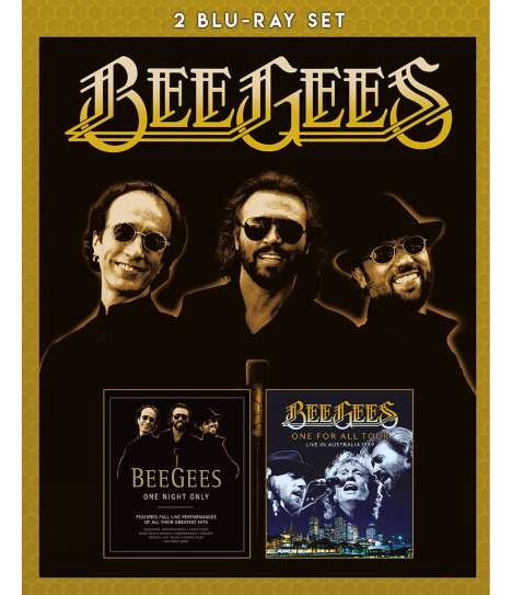 Bee Gees: One Night Only: Live In Las Vegas 1997 / One For All: Live In Australia 1989, 2 Blu-ray Discs