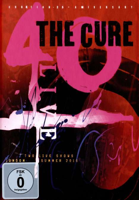 The Cure: 40 Live - Curætion 25 - Anniversary (Limited Edition), 2 Blu-ray Discs