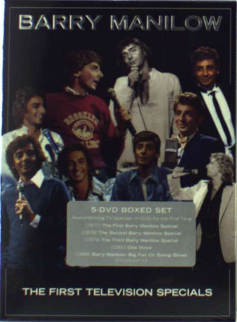 Barry Manilow (geb. 1943): The First Television Sp, 5 DVDs