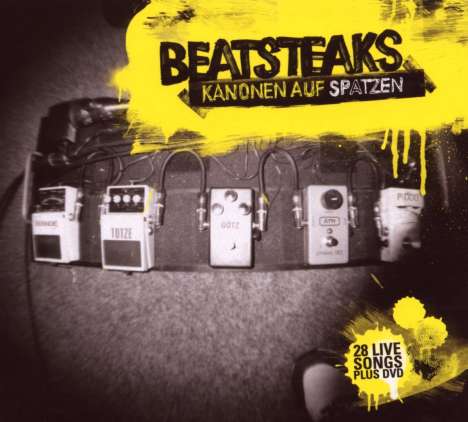 Beatsteaks: Kanonen auf Spatzen - 28 Live Songs (2CD + DVD), 2 CDs und 1 DVD
