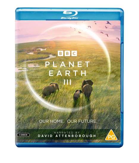 Planet Earth 3: Our Home, Our Future (2022) (Blu-ray) (UK Import), 3 Blu-ray Discs