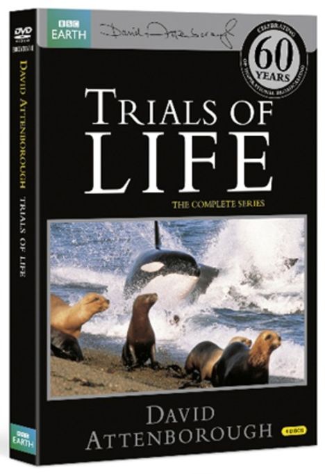 David Attenborough - Trials Of Life (1990) (UK Import), 4 DVDs