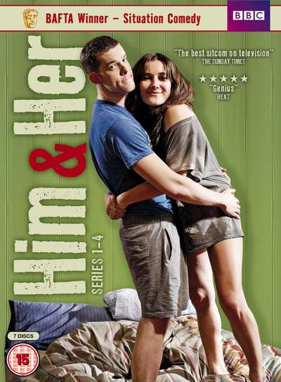 Him &amp; Her Season 1-4 (Complete Series) (UK Import), 7 DVDs