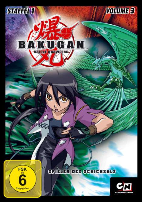 Bakugan, Spieler des Schicksals Staffel 1 Vol.3, DVD