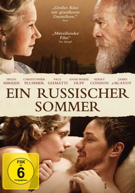 Ein russischer Sommer, DVD