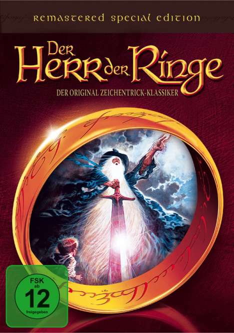 Der Herr der Ringe (1978), DVD
