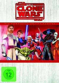 Star Wars: The Clone Wars Season 2, 4 DVDs