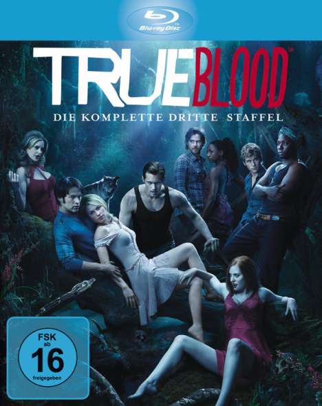 True Blood Season 3 (Blu-ray), 5 Blu-ray Discs