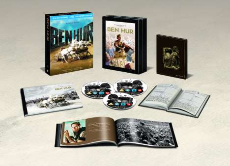 Ben Hur (Ultimate Collector's Edition) (Blu-ray), 3 Blu-ray Discs