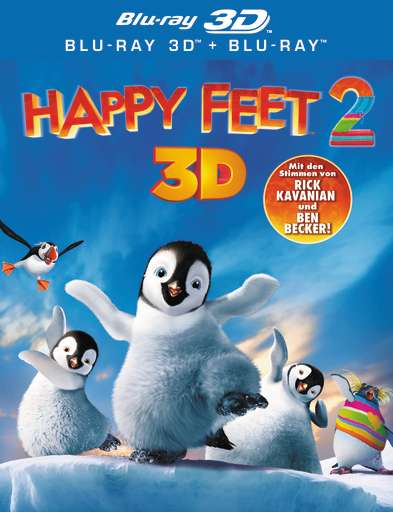 Happy Feet 2 (3D &amp; 2D Blu-ray), 2 Blu-ray Discs