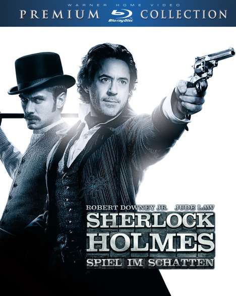 Sherlock Holmes - Spiel im Schatten (Premium Collection) (Blu-ray), Blu-ray Disc