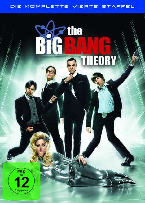 The Big Bang Theory Staffel 4, 3 DVDs