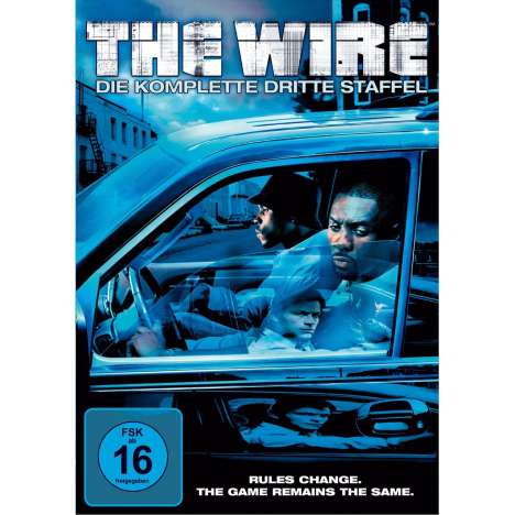 The Wire Staffel 3, 5 DVDs