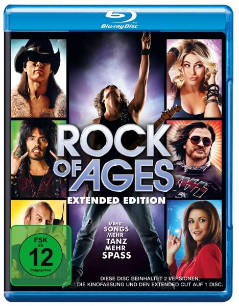 Rock Of Ages (Blu-ray), Blu-ray Disc