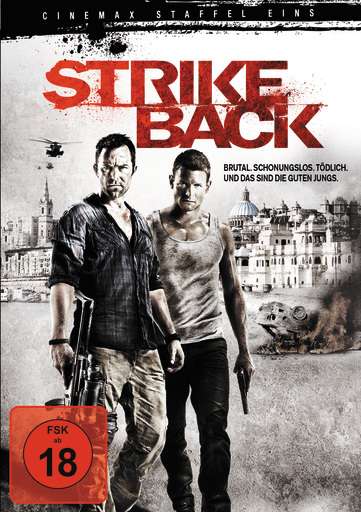 Strike Back Season 1, 4 DVDs