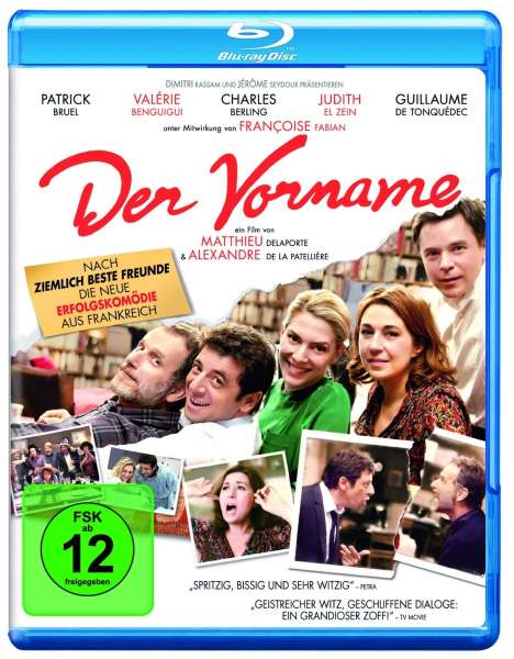 Der Vorname (2012) (Blu-ray), Blu-ray Disc
