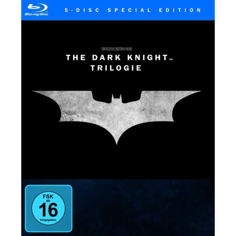 The Dark Knight Trilogy (Blu-ray), 3 Blu-ray Discs