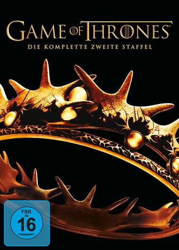 Game of Thrones Season 2, 5 DVDs
