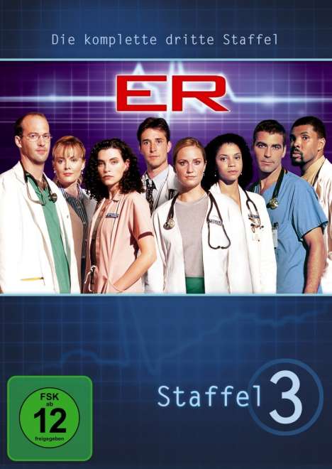 E.R. Emergency Room Staffel 3, 4 DVDs