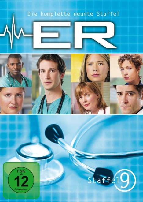 E.R. Emergency Room Staffel 9, 3 DVDs