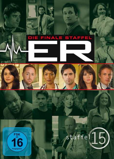 E.R. Emergency Room Staffel 15, 3 DVDs