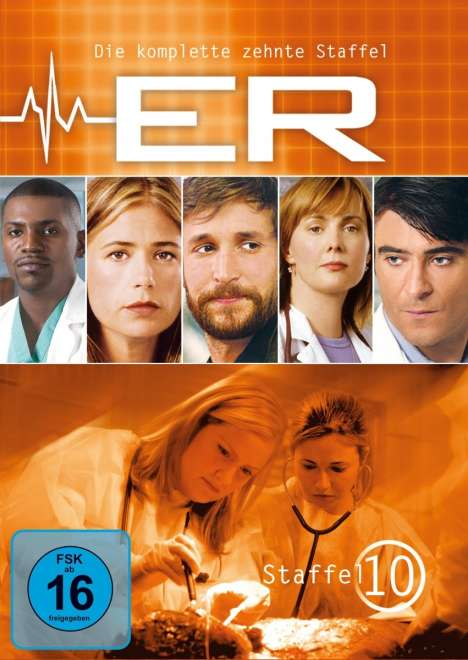 E.R. Emergency Room Staffel 10, 3 DVDs