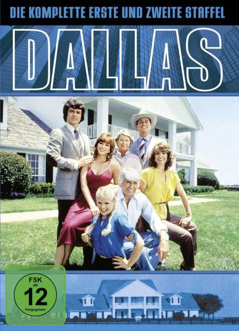 Dallas Season 1 &amp; 2, 7 DVDs