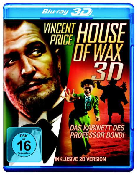House Of Wax - Das Kabinett des Professor Bondi (3D &amp; 2D Blu-ray), Blu-ray Disc