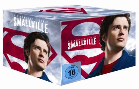 Smallville (Komplette Serie), 62 DVDs
