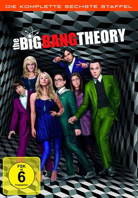 The Big Bang Theory Staffel 6, 3 DVDs