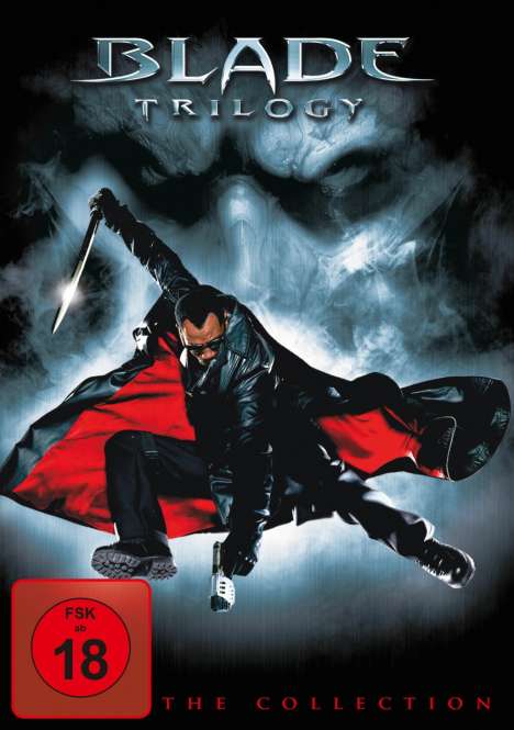 Blade Trilogy, 3 DVDs