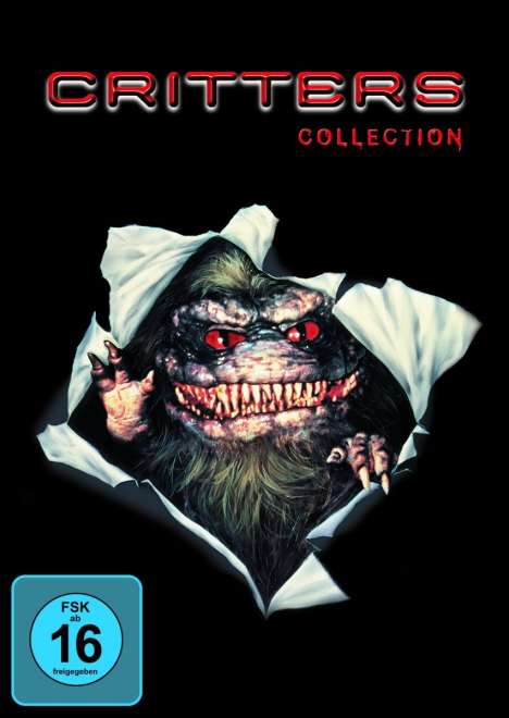 Critters 1-4, 4 DVDs