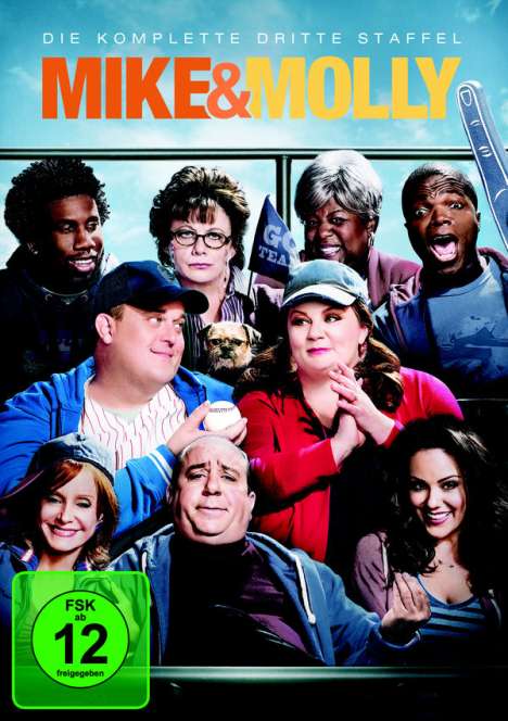 Mike &amp; Molly Season 3, 3 DVDs