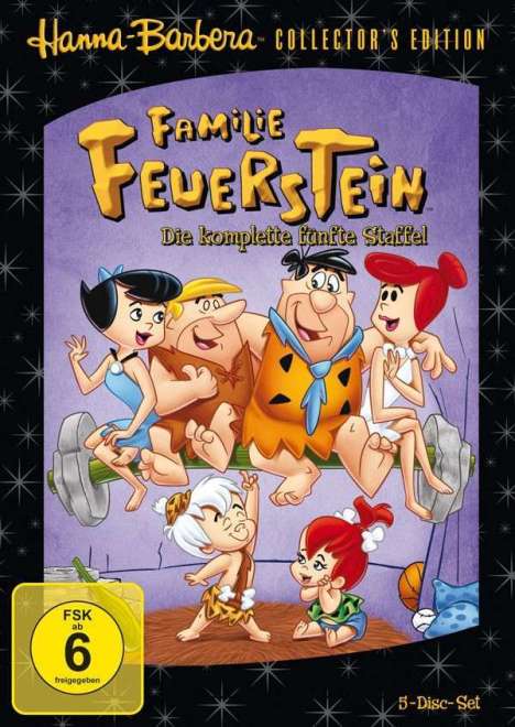 Familie Feuerstein Season 5, 5 DVDs