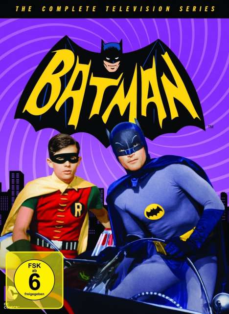 Batman (Komplette Serie), 18 DVDs
