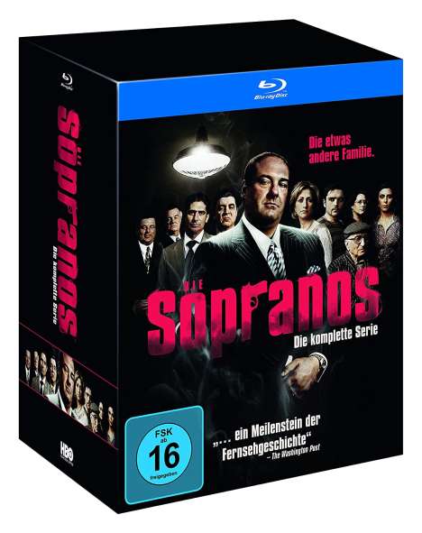 Die Sopranos: Die ultimative Mafiabox (Komplette Serie) (Blu-ray), 28 Blu-ray Discs