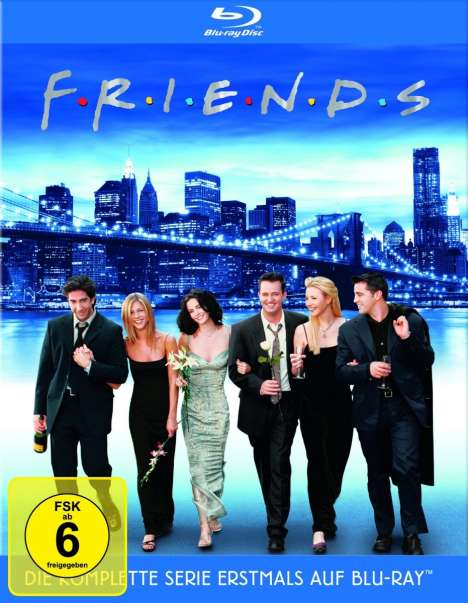 Friends Season 1-10 (Komplette Serie) (Blu-ray), 21 Blu-ray Discs