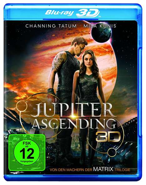 Jupiter Ascending (3D Blu-ray), Blu-ray Disc
