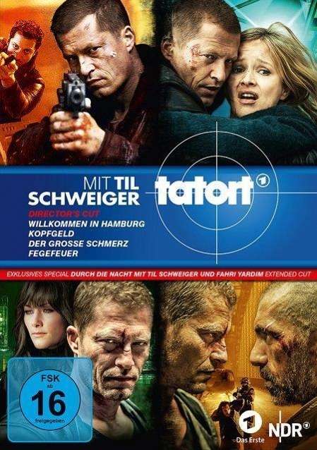 Tatort - Til Schweiger Boxset 1-4, 4 DVDs