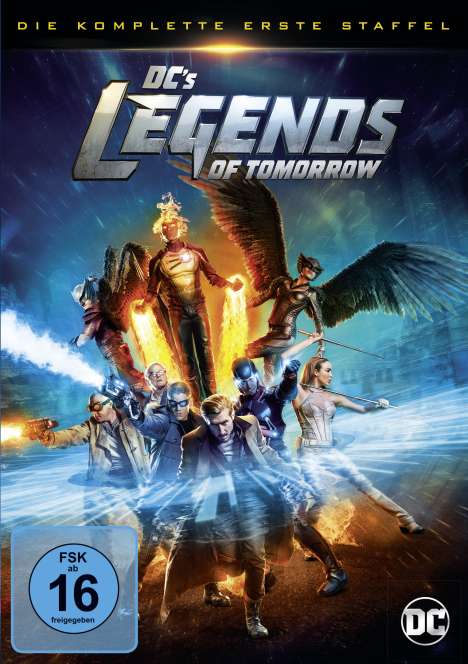 DC's Legends of Tomorrow Staffel 1, 4 DVDs