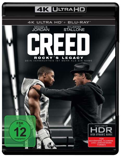Creed - Rocky's Legacy (Ultra HD Blu-ray &amp; Blu-ray), 1 Ultra HD Blu-ray und 1 Blu-ray Disc