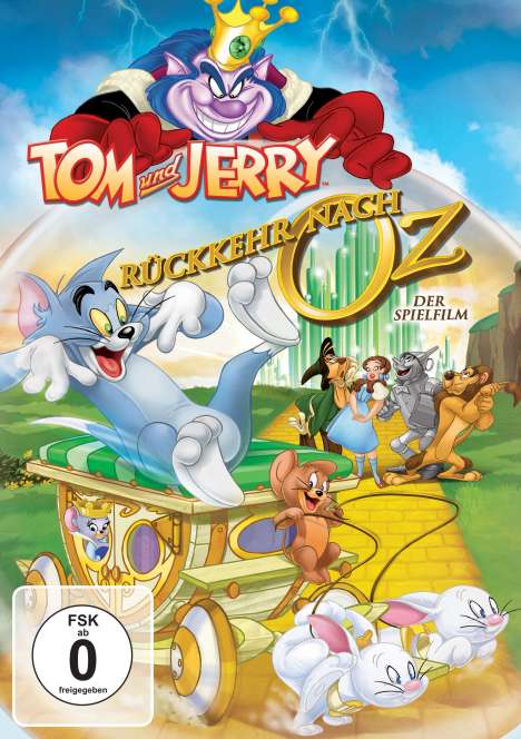 Tom &amp; Jerry - Rückkehr nach Oz, DVD