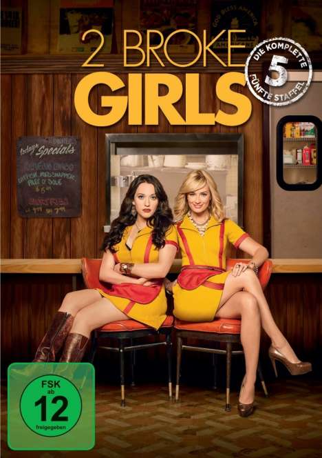 Two Broke Girls Staffel 5, 3 DVDs